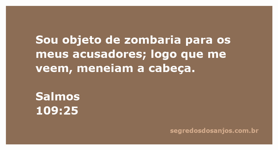 Imagem de uma pessoa sendo zombada, representando o versículo Salmos 109:25