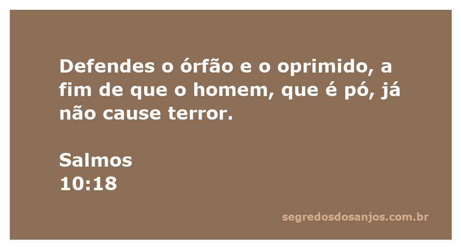 Imagem representativa da proteção divina ao órfão e ao oprimido, simbolizando justiça e compaixão.