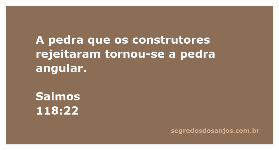 Imagem representativa da pedra angular, simbolizando rejeição e importância espiritual conforme Salmos 118:22.
