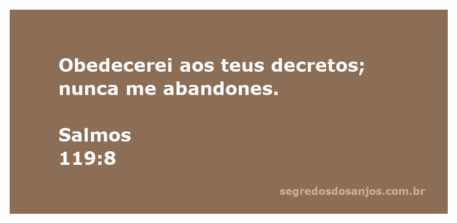 Imagem representativa do versículo Salmos 119:8, mostrando uma pessoa em oração e reflexão sobre os decretos de Deus.