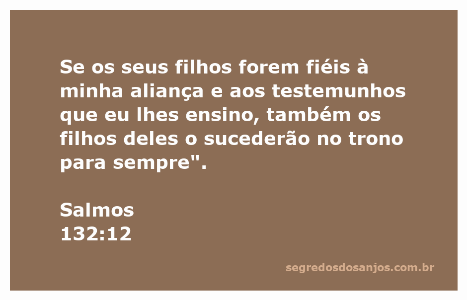 Imagem de uma família unida em oração, simbolizando a fidelidade à aliança de Deus conforme Salmos 132:12.
