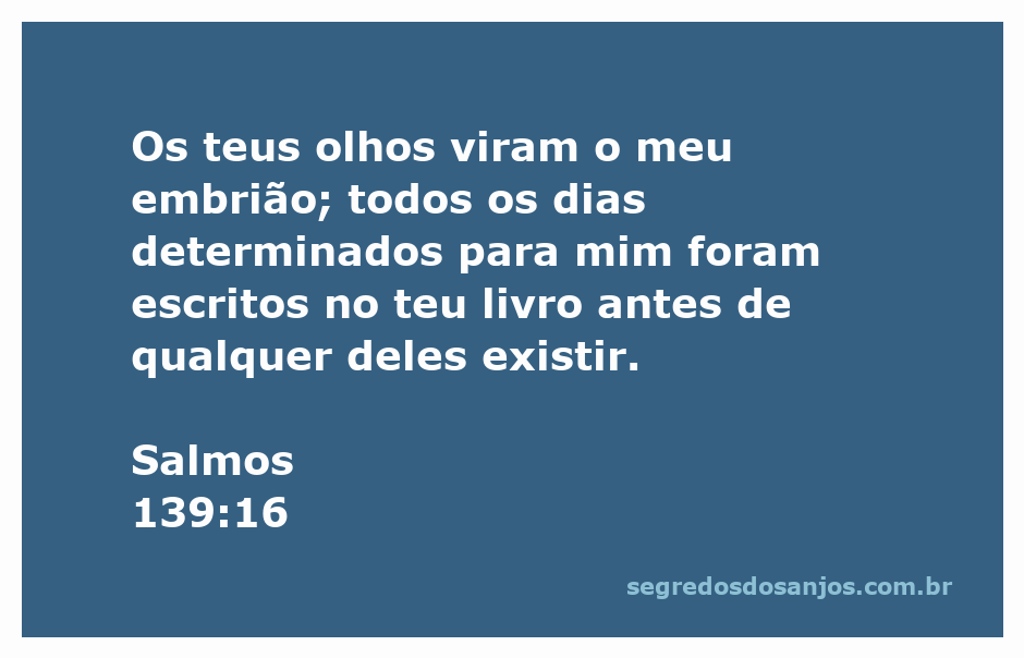 Ilustração representando o versículo Salmos 139:16 sobre a criação e o propósito divino na vida humana.