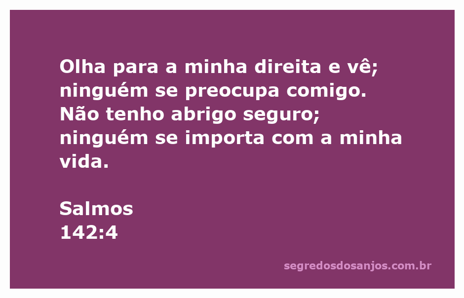 Ilustração de um homem solitário olhando para o horizonte, refletindo a solidão e a falta de apoio descritas em Salmos 142:4.
