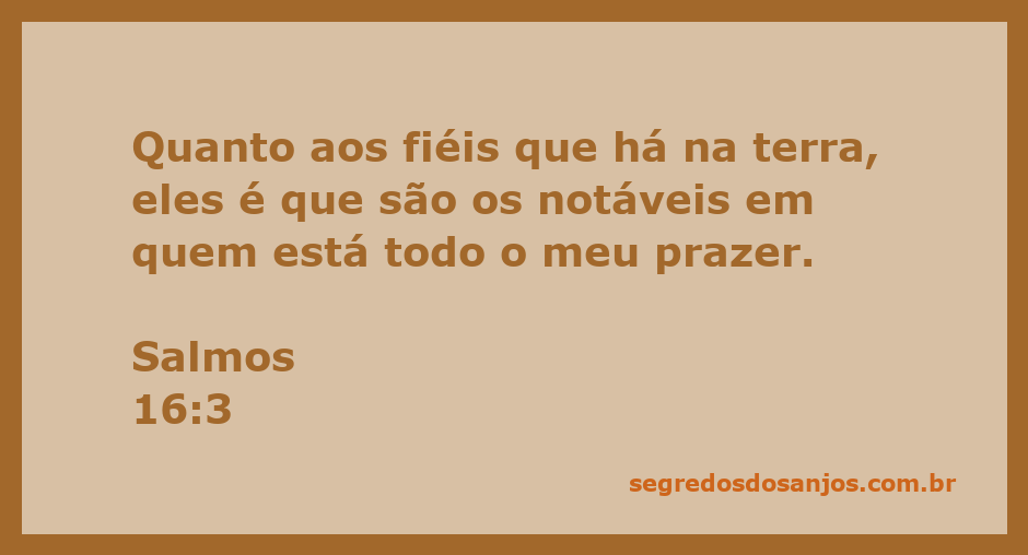 Imagem representativa de Salmos 16:3, destacando a importância dos fiéis na terra.