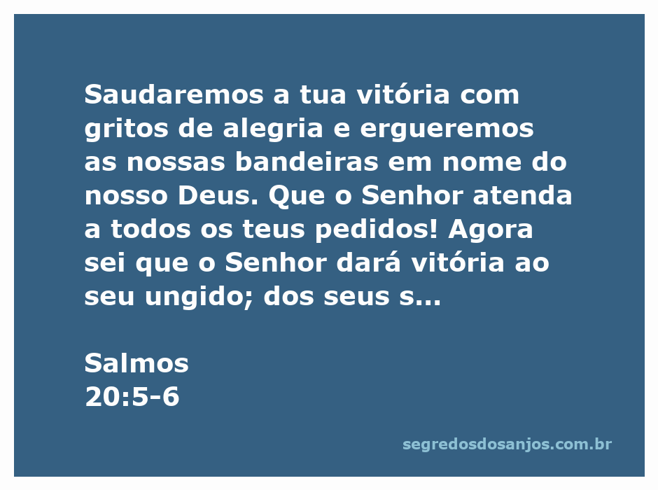 Imagem inspiradora representando a vitória e a celebração em louvor a Deus, com bandeiras sendo erguidas.