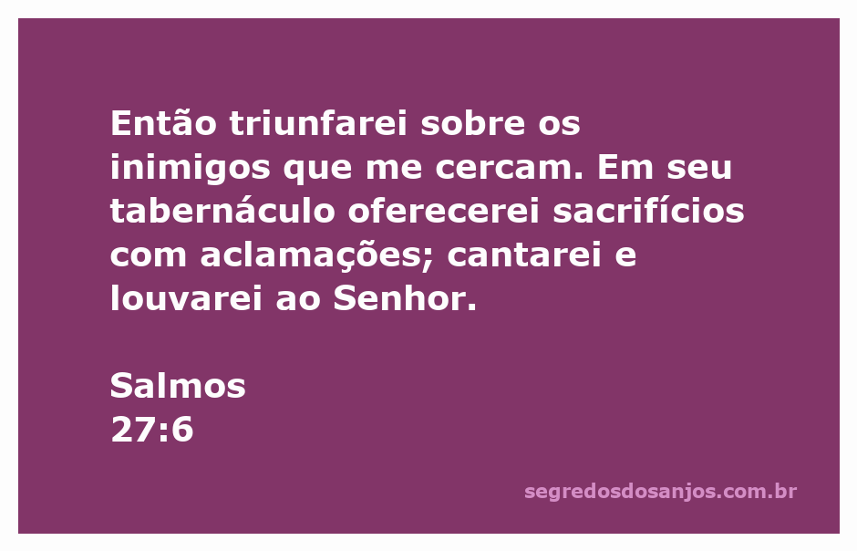 Imagem de um adorador em um tabernáculo, louvando ao Senhor com alegria, simbolizando a vitória sobre os inimigos.