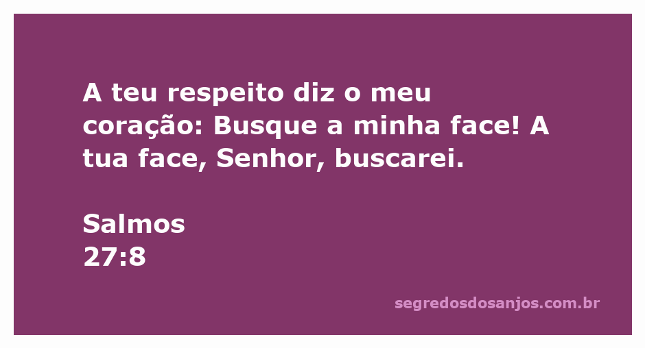 Uma imagem serena representando uma pessoa em oração, buscando a face de Deus, refletindo o versículo Salmos 27:8.
