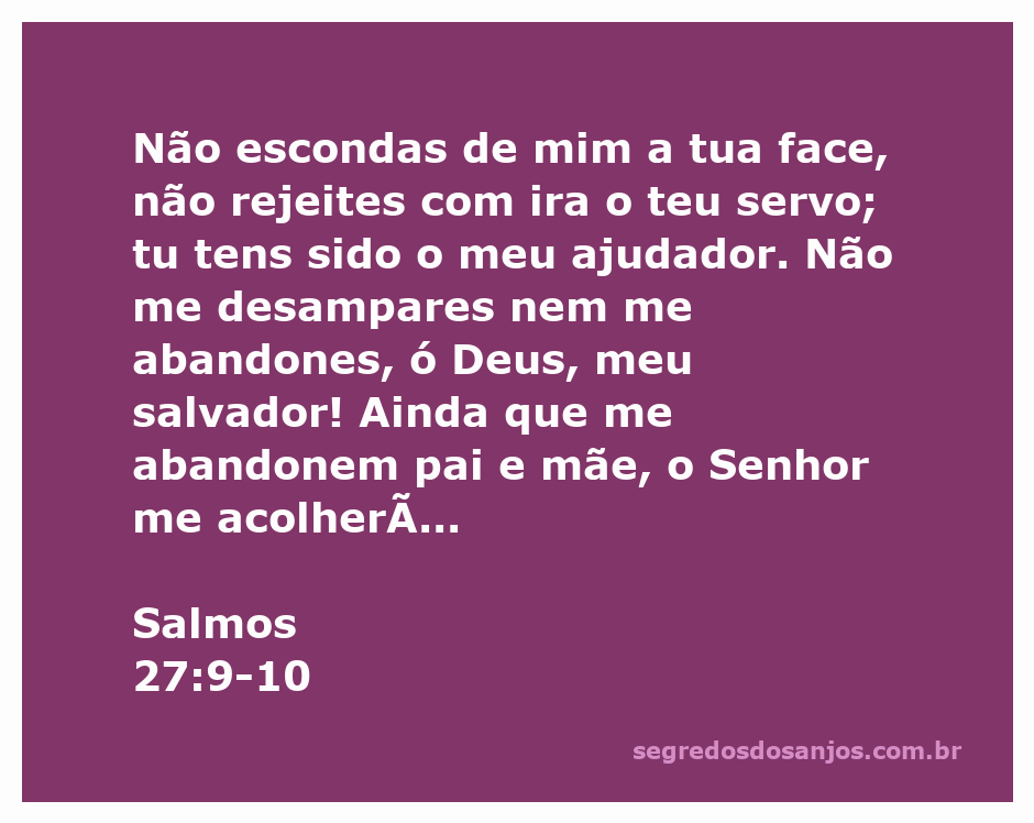 Uma imagem que representa Salmos 27:9-10, mostrando uma pessoa em oração pedindo a ajuda de Deus, simbolizando confiança e acolhimento divino.
