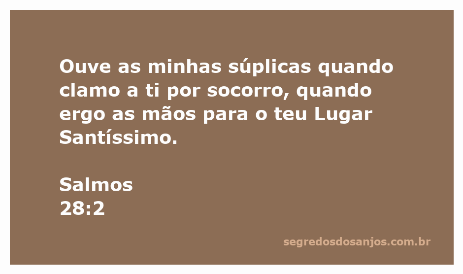 Pessoa clamando em oração, erguendo as mãos em direção ao céu, simbolizando a súplica a Deus conforme Salmos 28:2.