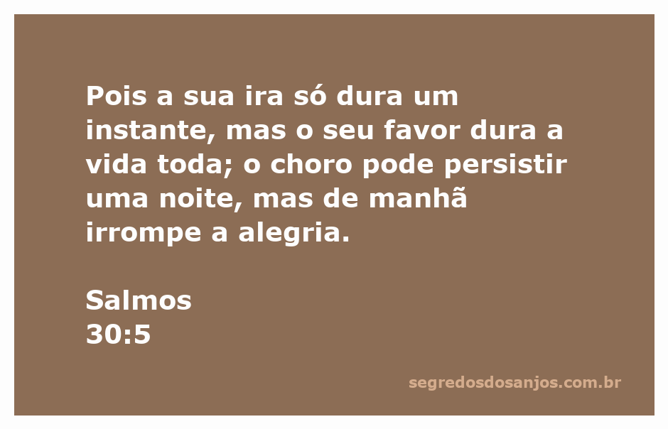 Imagem inspiradora representando Salmos 30:5, com uma transição do escuro para a luz simbolizando a alegria que vem após o choro.
