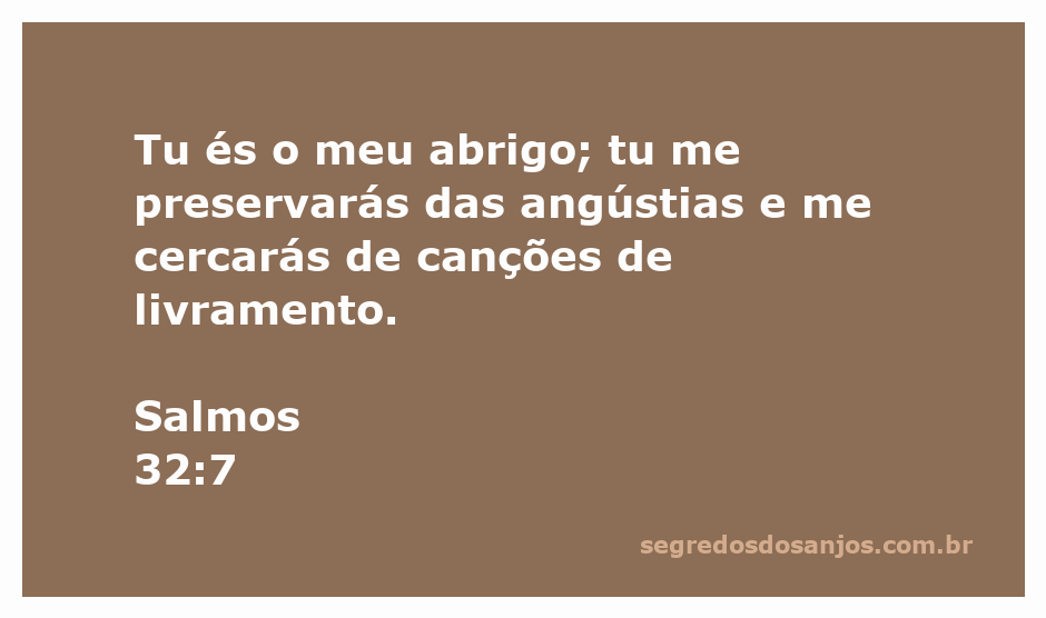 Imagem representativa de um abrigo seguro, simbolizando proteção e libertação conforme Salmos 32:7.