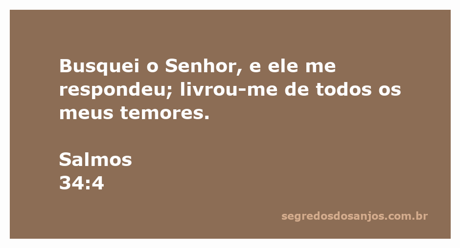 Imagem inspiradora representando Salmos 34:4, onde uma pessoa busca o Senhor em oração e encontra paz.