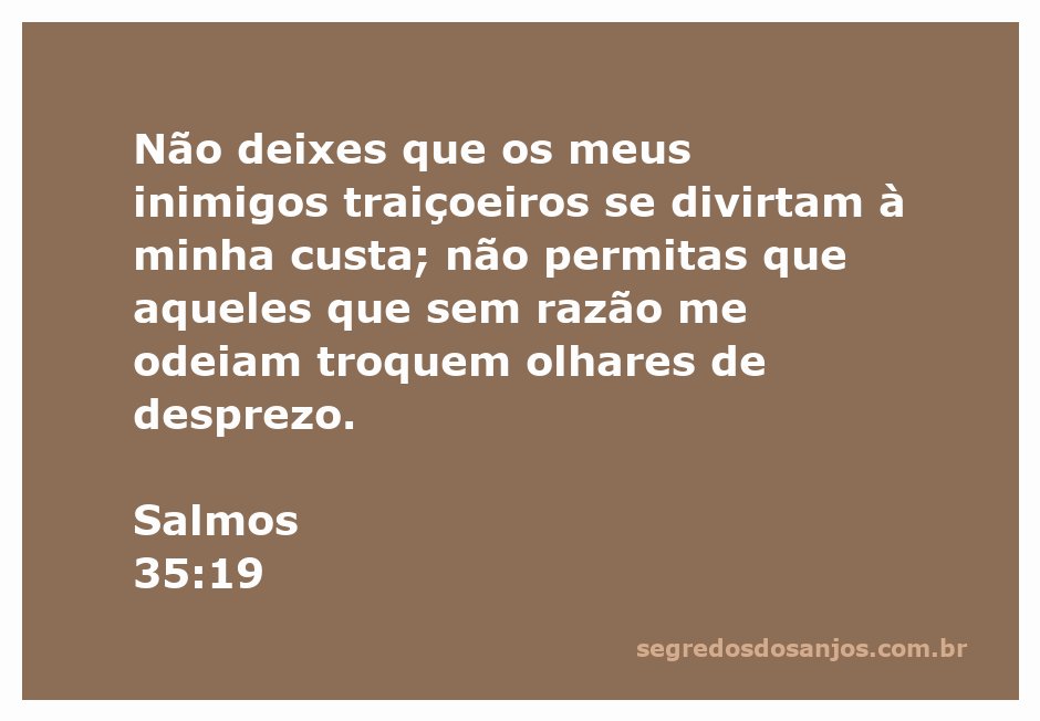 Uma ilustração representativa de Salmos 35:19, mostrando a luta contra inimigos traiçoeiros.