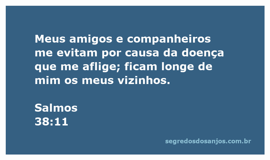 Imagem que ilustra a solidão e o afastamento em tempos de aflição, inspirada pelo Salmo 38:11.