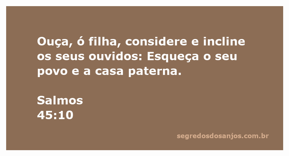 Uma jovem ouvindo atentamente, simbolizando a mensagem de Salmos 45:10 sobre a importância de ouvir e considerar.