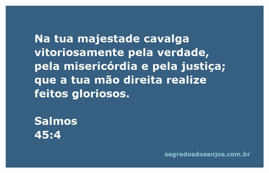 Imagem representativa da majestade divina, simbolizando verdade, misericórdia e justiça, com foco em um cavaleiro vitorioso.