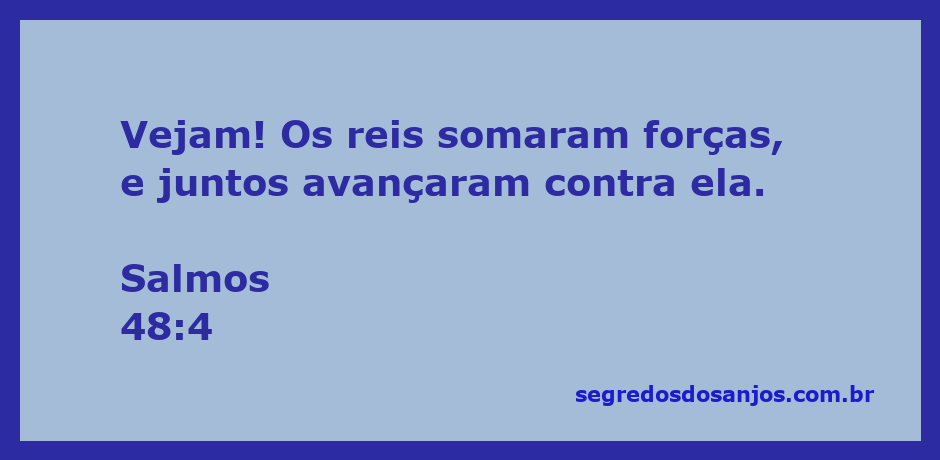 Reis se unindo para atacar uma cidade, representando a força da união contra adversidades, inspirado em Salmos 48:4.