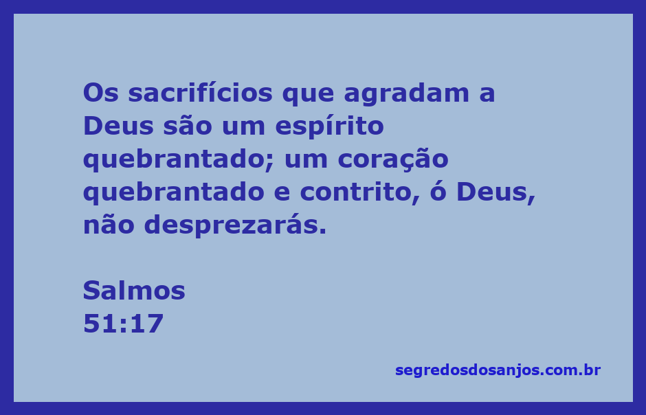 Imagem representativa do Salmo 51:17, simbolizando um coração quebrantado e contrito em dedicação a Deus.