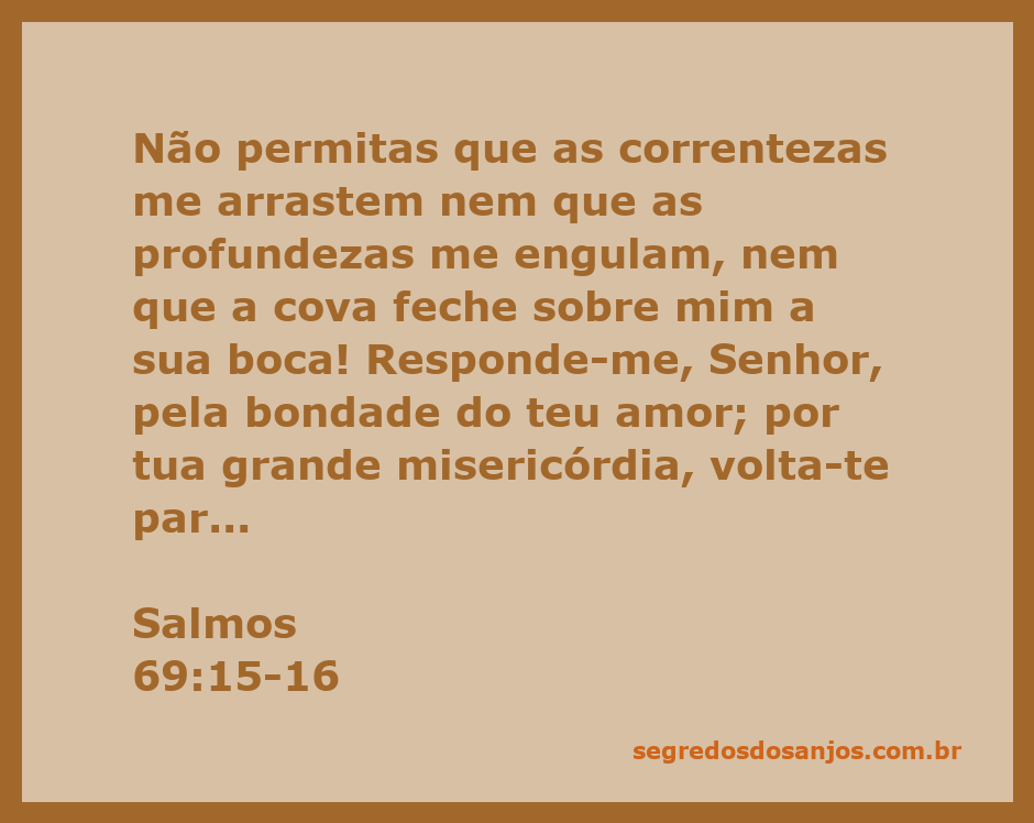 Imagem representando a súplica do salmista pedindo ajuda a Deus nas profundezas da angústia.