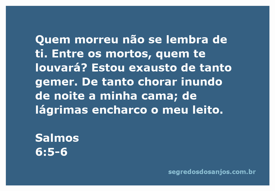 Uma pessoa em oração, expressando dor e tristeza, rodeada por imagens de lágrimas e escuridão, representando Salmos 6:5-6.