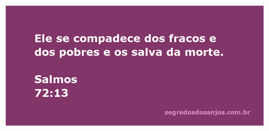 Imagem de uma figura compassiva ajudando pessoas necessitadas, simbolizando Salmos 72:13.
