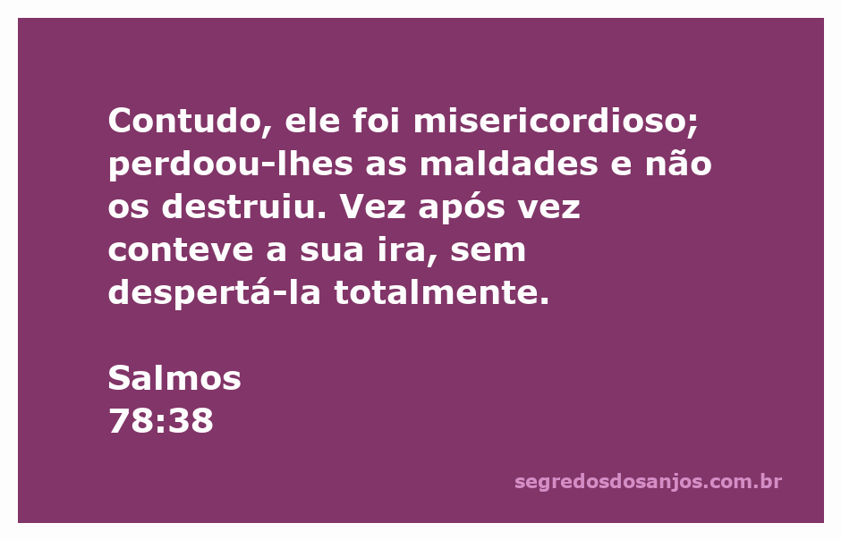 Representação artística da misericórdia de Deus conforme Salmos 78:38, mostrando um cenário de perdão e compaixão.