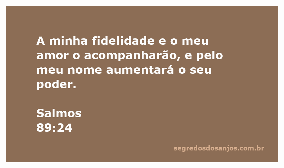 Imagem representativa de Salmos 89:24 destacando a fidelidade e amor divinos.