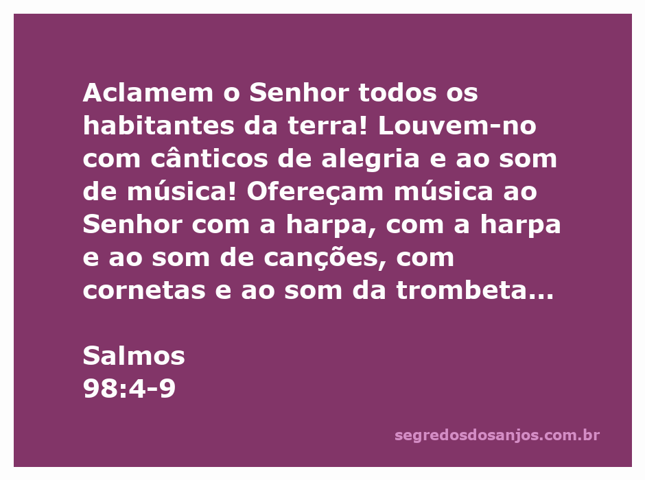 Imagem representando a celebração e louvor ao Senhor, com música e natureza ao fundo.