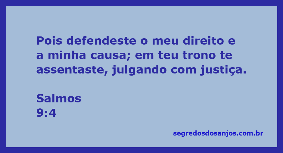 Ilustração que representa Salmos 9:4, mostrando Deus como juiz justo defendendo os direitos e causas dos fiéis.