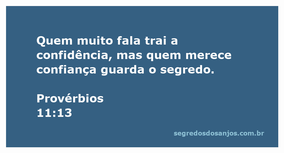 Imagem representativa do versículo de Provérbios 11:13, destacando a importância da confiança e do segredo.