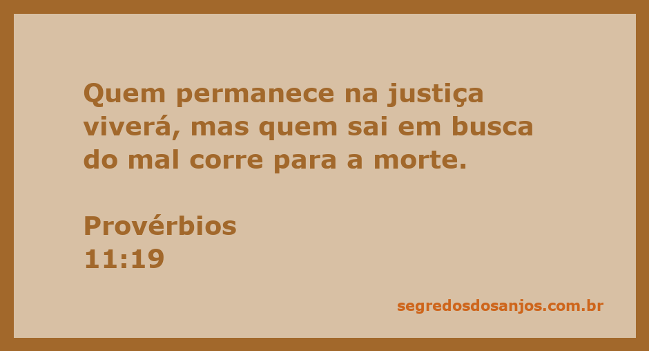 Imagem ilustrativa de Provérbios 11:19, destacando a escolha entre justiça e maldade.