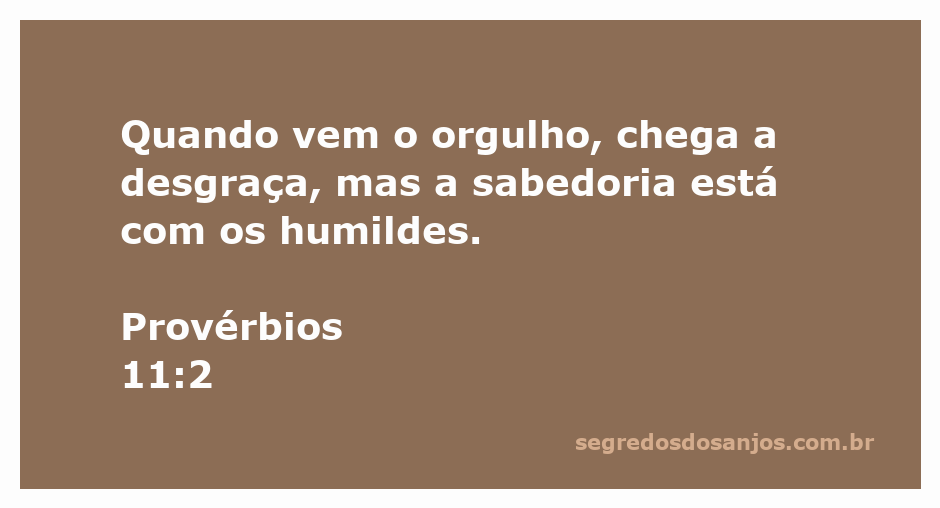 Imagem representativa do versículo Provérbios 11:2 sobre orgulho e humildade