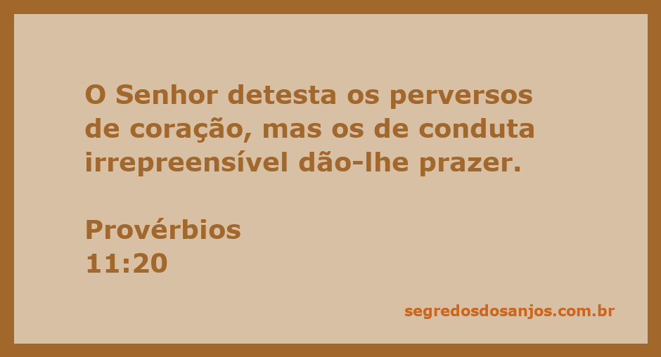 Imagem representativa de Provérbios 11:20, simbolizando a diferença entre corações perversos e conduta irrepreensível.