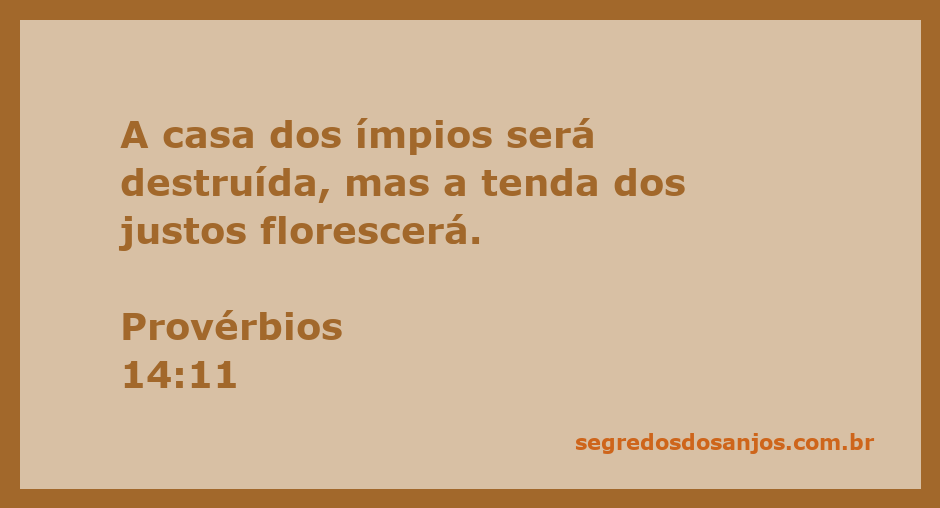 Imagem representativa da passagem bíblica Provérbios 14:11, mostrando a casa dos ímpios e a tenda dos justos em contraste.