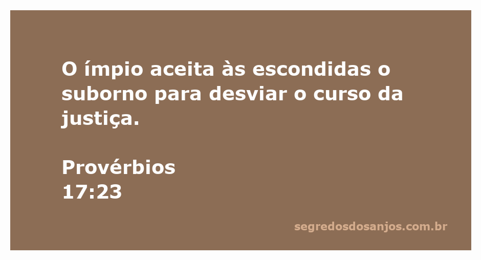 Imagem representativa de um ímpio aceitando um suborno, simbolizando a corrupção e a injustiça.