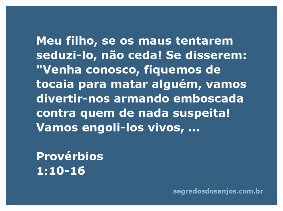Ilustração de um pai advertindo seu filho sobre más companhias e o perigo de seguir caminhos errados, inspirada em Provérbios 1:10-16.