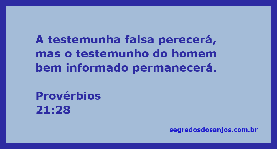 Imagem representativa do versículo Provérbios 21:28, enfatizando a importância da verdade e do testemunho fiel.