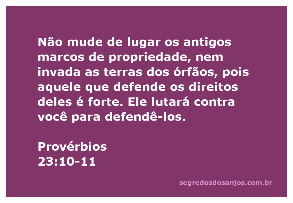 Imagem representando a proteção dos direitos dos órfãos conforme Provérbios 23:10-11