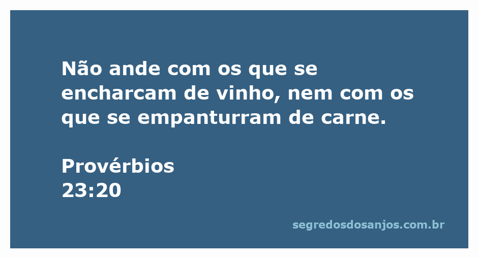 Imagem ilustrativa que representa Provérbios 23:20, advertindo sobre os perigos da embriaguez e da glutonaria.