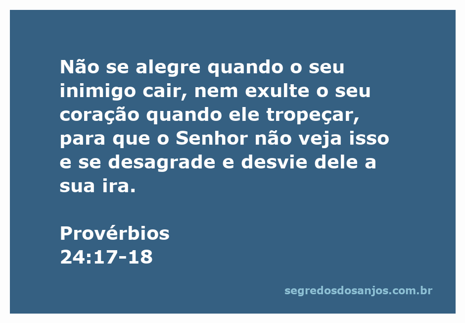 Ilustração que representa Provérbios 24:17-18, destacando a importância da compaixão mesmo em momentos de vitória sobre os inimigos.