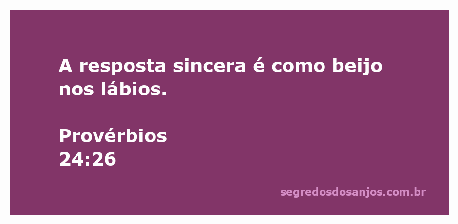 Imagem ilustrativa de um beijo nos lábios simbolizando a sinceridade nas respostas, inspirada em Provérbios 24:26.