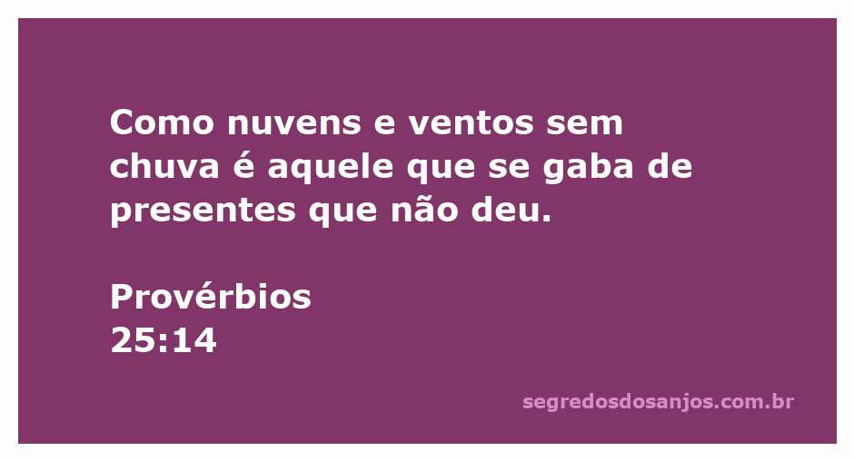 Imagem representando nuvens e ventos, simbolizando promessas não cumpridas