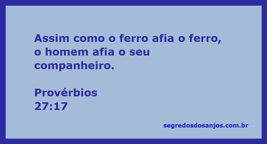 Imagem de dois homens se ajudando e se aprimorando, representando o versículo de Provérbios 27:17.