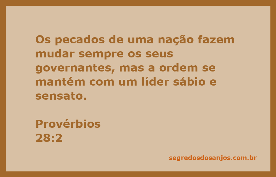 Imagem representativa da sabedoria e liderança em Provérbios 28:2, destacando a importância de um líder sábio para a estabilidade de uma nação.