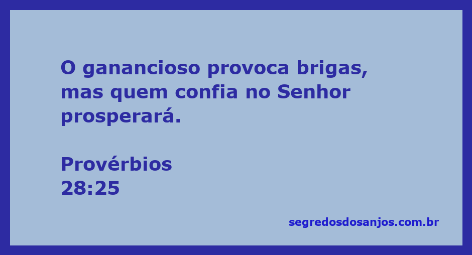Imagem representativa do versículo de Provérbios 28:25, destacando a confiança em Deus como caminho para a prosperidade.