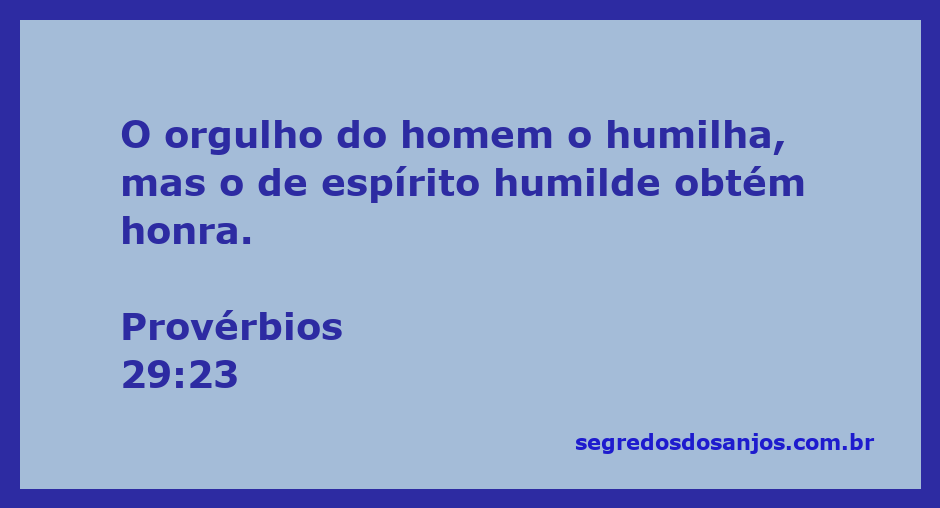 Imagem representativa do versículo de Provérbios 29:23, mostrando a relação entre orgulho e humildade.