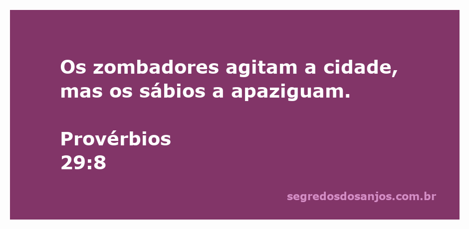Ilustração de uma cidade com pessoas zombando e outras agindo com sabedoria para apaziguar o ambiente.