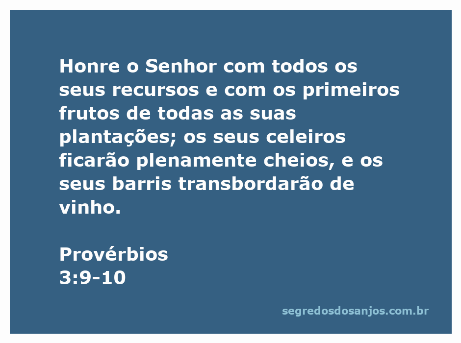 Uma ilustração que representa Provérbios 3:9-10, mostrando a importância de honrar o Senhor com os recursos e os primeiros frutos das plantações.