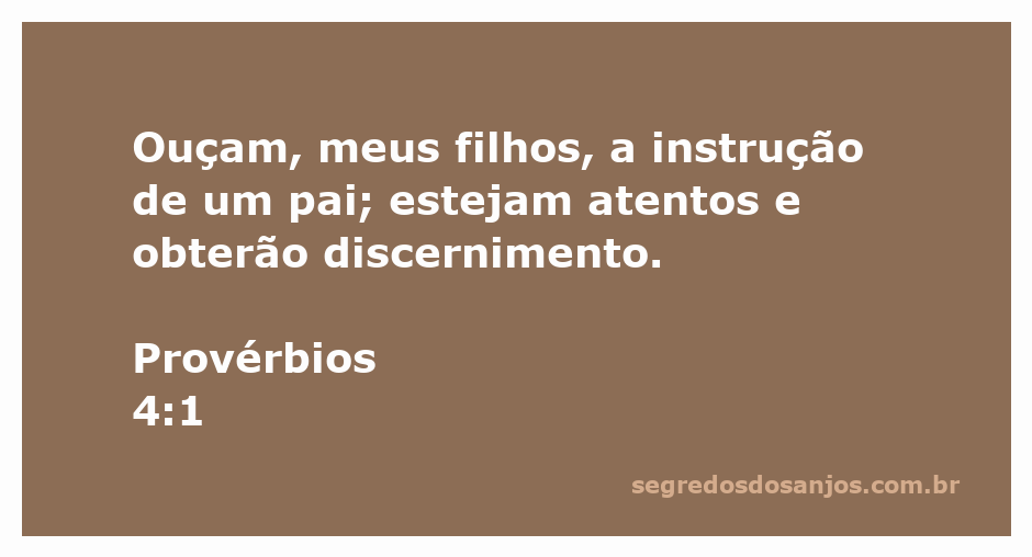 Uma imagem ilustrativa de um pai ensinando seus filhos sobre sabedoria e discernimento, com elementos visuais que representam provérbios e ensinamentos.
