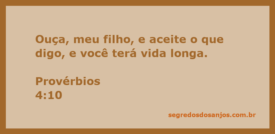 Imagem representativa de Provérbios 4:10, destacando a sabedoria e a promessa de vida longa.